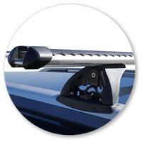 Prorack Black 2 Bar Heavy Duty Through Bar kit to suit Isuzu MU-X 5dr SUV (5/2017 - 7/2021)