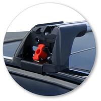 Prorack Silver 2 Bar Aero Flush Bar kit to suit BMW 5 Series G31 Touring 5dr Wagon (2017 - Current)