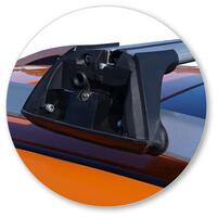 Prorack Silver 2 Bar Aero Flush Bar kit to suit Subaru XV 5dr SUV (2012 - 2022)