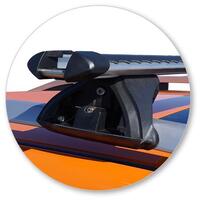 Prorack Silver 2 Bar Heavy Duty Through Bar kit to suit Subaru XV 5dr SUV (2012 - 2022)