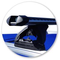 Prorack Silver 2 Bar Heavy Duty Through Bar kit to suit Honda CR-V 5dr SUV (7/2017 - 8/2023)