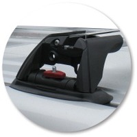 Prorack Silver 3 Bar Aero Flush Bar kit to suit Toyota Land Cruiser Prado 150 Series 5dr SUV (12/2009 - Current)