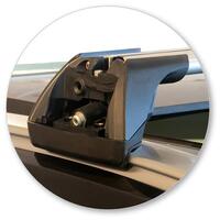 Prorack Silver 2 Bar Aero Flush Bar kit to suit Volvo XC60 5dr SUV (11/2017 - Current)