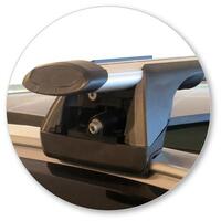 Prorack Black 2 Bar Aero Through Bar kit to suit Volvo XC60 5dr SUV (11/2017 - Current)