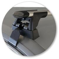 Prorack Black 2 Bar Aero Through Bar kit to suit Volkswagen Arteon Steel Roof 4dr Coupe (2017 - Current)