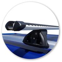 Prorack Silver 2 Bar Heavy Duty Through Bar kit to suit LDV T60/T60 Max/eT60 Double Cab 4dr Ute (10/2017 - Current)