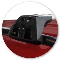 Prorack Silver 2 Bar Aero Flush Bar kit to suit Seat Arona 5dr SUV (2017 - Current)