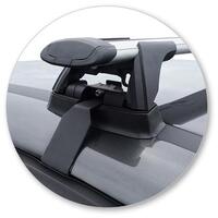 Prorack Black 2 Bar Aero Through Bar kit to suit Ford Focus RS 5dr Hatch (2016 - Current)