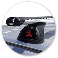 Prorack Black 2 Bar Heavy Duty Through Bar kit to suit LDV D90 5dr SUV (8/2018 - Current)