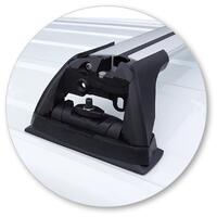 Prorack Silver 2 Bar Aero Flush Bar kit to suit Holden Equinox 5dr SUV (12/2017 - 2020)