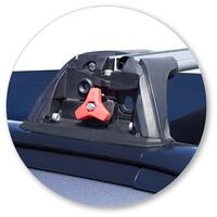 Prorack Black 2 Bar Aero Flush Bar kit to suit Mitsubishi Eclipse Cross 5dr SUV (2017 - Current)