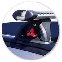 Prorack Silver 2 Bar Heavy Duty Through Bar kit to suit Mitsubishi Eclipse Cross 5dr SUV (2017 - Current)