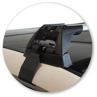 Prorack Black 2 Bar Aero Flush Bar kit to suit Nissan Leaf 5dr Hatch (2018 - Current)