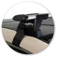 Prorack Black 2 Bar Aero Through Bar kit to suit Nissan Leaf 5dr Hatch (2018 - Current)