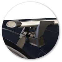 Prorack Black 2 Bar Aero Through Bar kit to suit Holden Commodore 5dr Hatch (2018 - 2020)