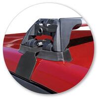 Prorack Silver 2 Bar Aero Flush Bar kit to suit Holden Equinox 5dr SUV (12/2017 - 2020)