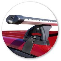 Prorack Silver 2 Bar Heavy Duty Through Bar kit to suit Holden Equinox 5dr SUV (12/2017 - 2020)