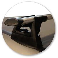 Prorack Black 2 Bar Aero Through Bar kit to suit Mercedes-Benz A-Class 5dr Hatch (2018 - Current)