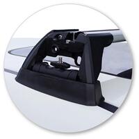 Prorack Black 2 Bar Aero Flush Bar kit to suit Subaru WRX STI 4dr Sedan (2015 - 5/2022)