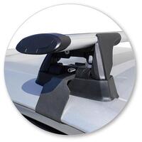 Prorack Silver 2 Bar Aero Through Bar kit to suit Toyota Corolla 5dr Hatch (8/2018 - Current)