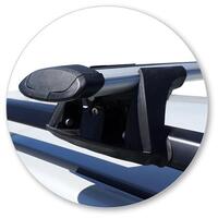 Prorack Silver 2 Bar Aero Through Bar kit to suit Subaru Forester 5dr SUV (10/2018 - Current)