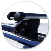 Prorack Black 2 Bar Heavy Duty Through Bar kit to suit Subaru Forester 5dr SUV (10/2018 - Current)