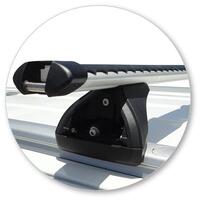 Prorack Black 2 Bar Heavy Duty Through Bar kit to suit Kia Carnival 5dr MPV (2015 - 1/2021)