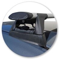 Prorack Black 2 Bar Aero Through Bar kit to suit Mazda 3 5dr Hatch (5/2019 - Current)