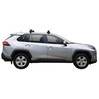 Prorack Black 2 Bar Heavy Duty Through Bar kit to suit Toyota Rav4 GX 5dr SUV (2019 - Current)