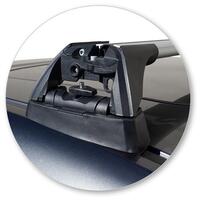 Prorack Black 2 Bar Aero Through Bar kit to suit Mazda 3 4dr Sedan (4/2019 - Current)