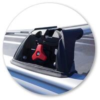 Prorack Silver 2 Bar Aero Flush Bar kit to suit Mitsubishi Outlander 5dr SUV (2018 - 9/2021)