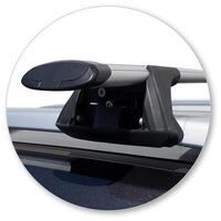 Prorack Black 2 Bar Aero Through Bar kit to suit Hyundai Venue 5dr SUV (2020 - Current)