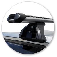 Prorack Black 2 Bar Heavy Duty Through Bar kit to suit Hyundai Venue 5dr SUV (2020 - Current)