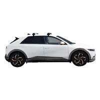 Prorack Silver 2 Bar Aero Flush Bar kit to suit Hyundai Ioniq 5 5dr SUV (2021 - Current)