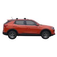 Prorack Silver 2 Bar Aero Flush Bar kit to suit SsangYong Korando 5dr SUV (2020 - Current)