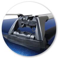 Prorack Black 2 Bar Aero Flush Bar kit to suit Mazda CX-5 5dr SUV (2017 - Current)