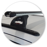 Prorack Silver 2 Bar Heavy Duty Through Bar kit to suit Nissan Navara NP300 (D23) Dual Cab 4dr Ute (2015 - Current)