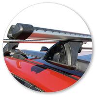Prorack Black 2 Bar Heavy Duty Through Bar kit to suit Subaru Crosstrek 5dr SUV (2023 - Current)