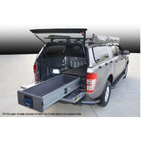 MSA 4x4 Complete Left Hand Drawer Kit to suit Nissan Patrol Y62 2013 - Onwards