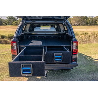 MSA 4x4 Complete Dual Drawer Kit to suit Ford Ranger Next Gen 07/2022 - Onwards