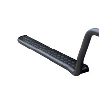 ECB Black Ripple Side Step - Rail Combo to suit Toyota LandCruiser 79 Series Single Cab 11/16 - Onwards