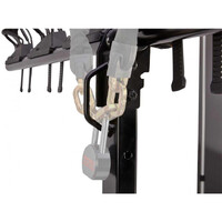 Yakima HangOver 4 Vertical Four Bike Hitch Mounted Carrier