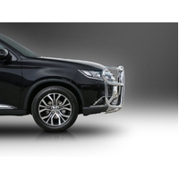 ECB Textura Black Roo Bar to suit Mitsubishi Outlander ZK 01/15 - 10/17