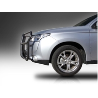 ECB Black Ripple Roo Bar to suit Mitsubishi Outlander ZJ 11/12 - 12/13
