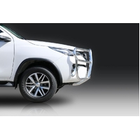 ECB Textura Black Roo Bar to suit Toyota Fortuner 12/15 - 05/19