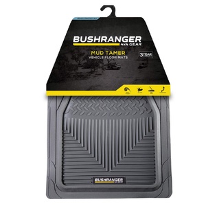 Bushranger Mud Tamer Floor Mats - Front