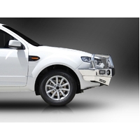 ECB Polished BullBar with Bumper Lights to suit Ford Territory SZ MKII 10/14 - Onwards