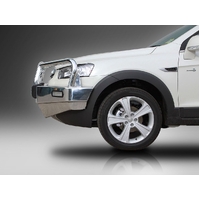 ECB Textura Black BullBar to suit Holden Captiva 7 Series 2 Non Sen Mod 03/11 - 12/15