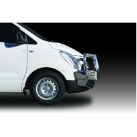 ECB Silver Hammertone BullBar to suit Hyundai I-Max 11/15 - 02/18