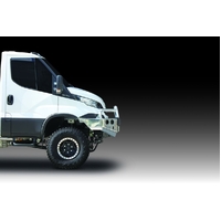 ECB Textura Black Winch BullBar to suit Iveco Daily MY16 4X4 09/16 - 12/22
